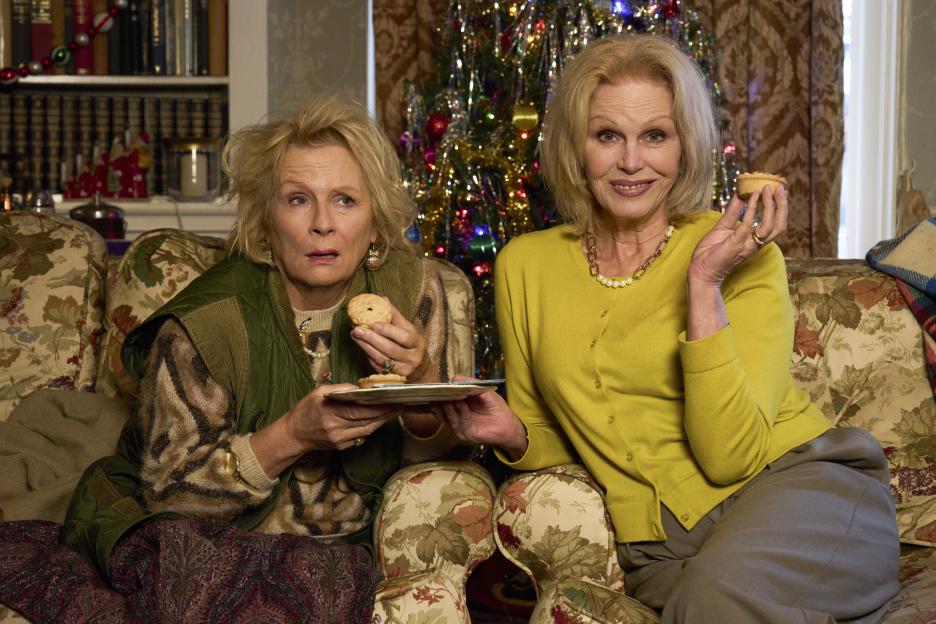 Amandaland Christmas Special 2025 featuring Jennifer Saunders and Joanna Lumley.