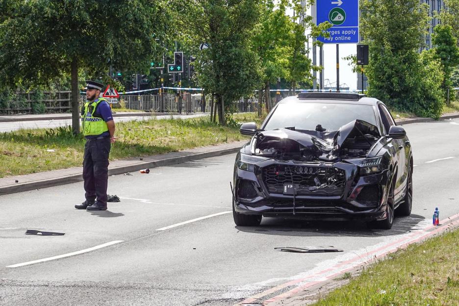 28-Year-Old Woman Killed by Audi in UK City Center; 22-Year-Old Man Arrested