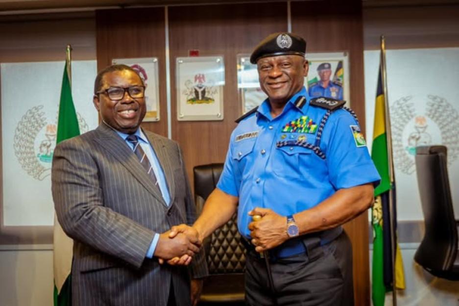 IGP Disu, INEC Chief Amupitan Join Forces for Election Strategy Meeting