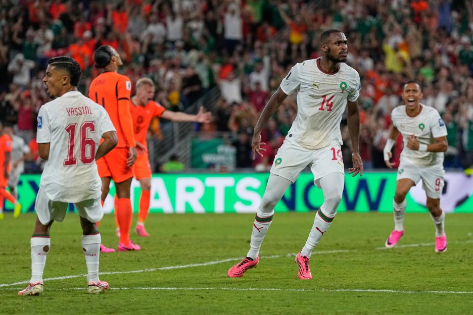 Morocco Netherlands WCup Soccer