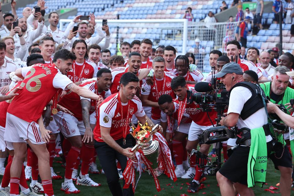 2026 Premier League Football Crystal Palace v Arsenal, London, UK - 24 May 2026