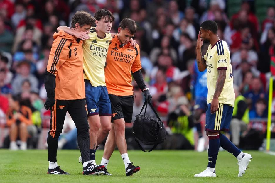 Arsenal Fans Declare Right-Back Position ‘Cursed’ After Teenage Star Suffers Injury Just Nine Minutes In