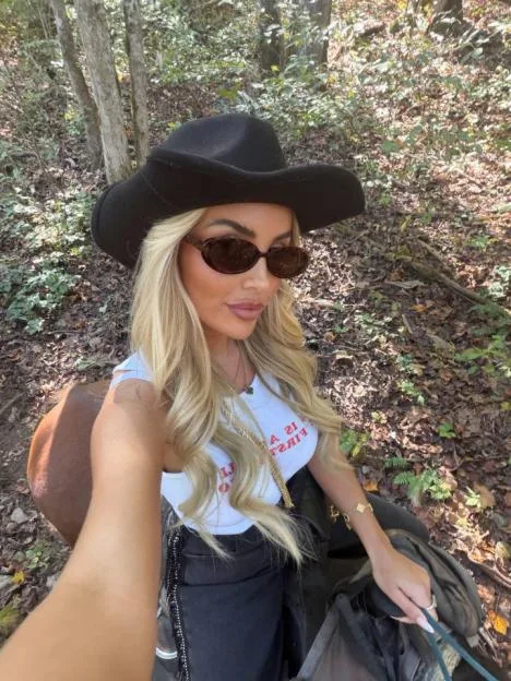 Cole Palmer’s girlfriend Olivia dresses as cowgirl as Chelsea Wag rides horse and shares snaps from ‘life on the ranch’