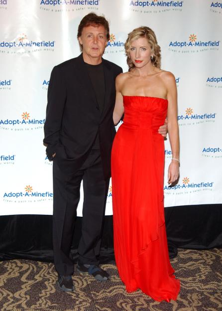 Paul McCartney and Heather Mills McCartney at the 4th Annual Adopt-A-Minefield Gala.