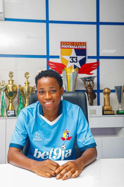 NWFL: Mega Cynthia Makes a Splash Joining Remo Stars Ladies from Bayelsa Queens!