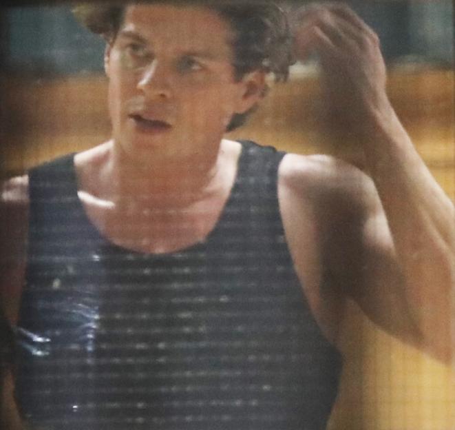 EXCLUSIVE PHOTOS ALL ROUND..£200 MIN FEE FOR THE SET...THE STRICTLY COME DANCING REHEARSAL STUDIO WAS VERY STEAMY TODAY WITH ALL THE SWEAT COMING FROM KATYA JONES AND LEWIS COPE AS THEY REHEARSE FOR OVER 9 HOURS FOR THE STRICTLY COME DANCING TOUR WH