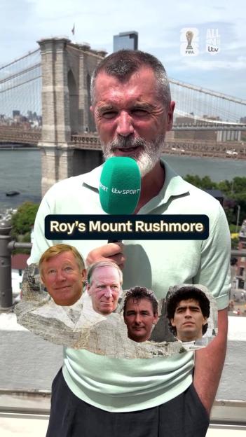 'Roy Keane Surprises Man Utd Fans with Mt. Rushmore Pick, Featuring Club Icon Alongside Maradona and Clough'