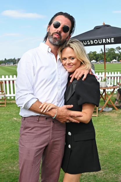 Emily Atack and Fiancé Alistair Garner Share Sweet PDA Moments at the Polo!
