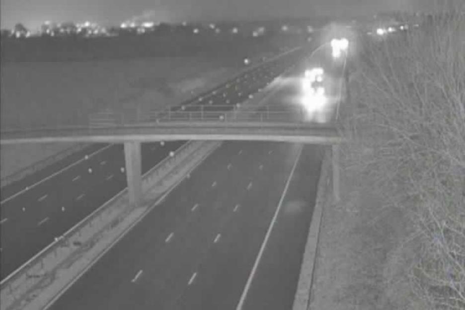 M5 Traffic Comes to a Standstill After Car Crash, Leaving Christmas Travelers Stuck in Long Delays