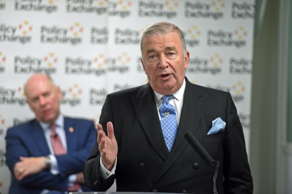 Lord West of Spithead speaking at the Policy Exchange.