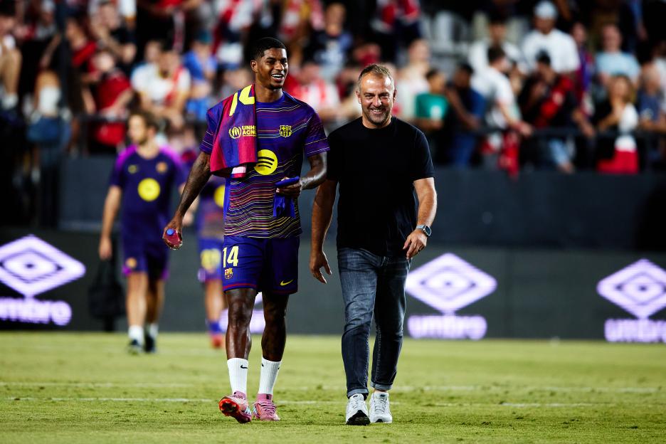 'Barcelona's Hansi Flick Reveals He Wanted to Sign Marcus Rashford: 'The Team and I Will Miss Him''