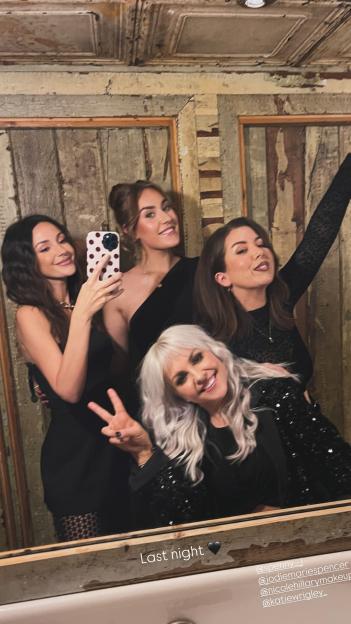 Michelle Keegan Dazzles in Lace Strapless Dress at ITV Drama Wrap Party, Then Indulges in a Huge Takeaway Feast on Set!