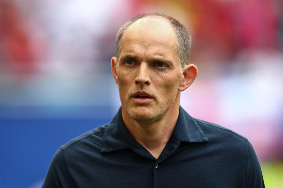 MIAMI, USA - 11th July 2026: England Head Coach Thomas Tuchel during the FIFA World Cup 2026 quarter-final match between Norway and England at Miami Stadium (Credit: Craig Mercer/ Alamy Live News)