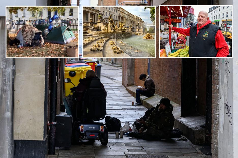 Life in the UK's Wealthiest Town: A Millionaire Haven Struggling with Tent Cities and Homelessness Issues