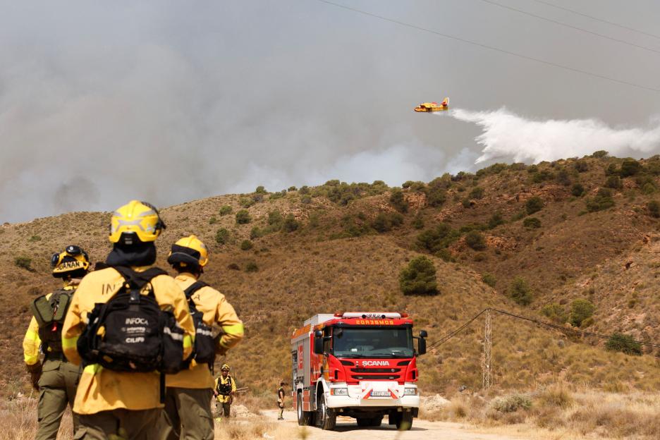Wildfire in Almeria