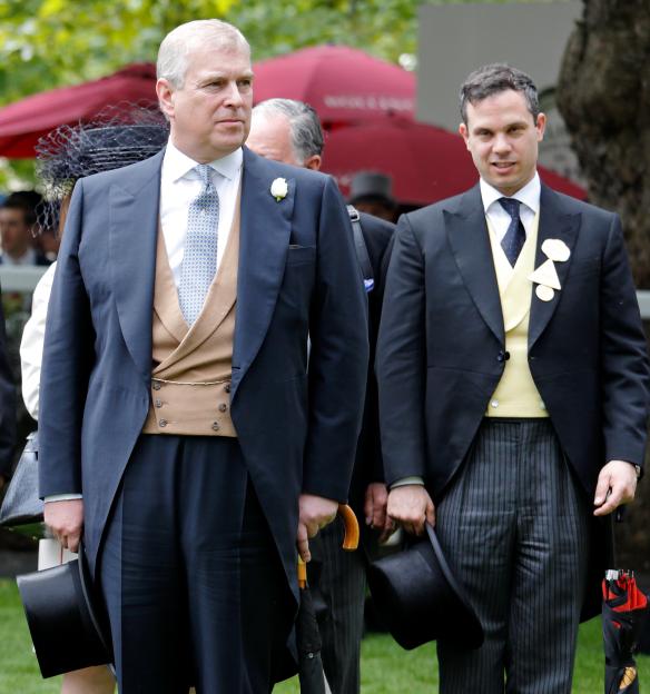 +++ David Stern and Prince Andrew, Duke of York seen together at Royal Ascot. +++..Ascot - 17.06.16.Prince Andrew, Duke of York (now known as Andrew Mountbatten-Windsor) is accompanied by his busin...