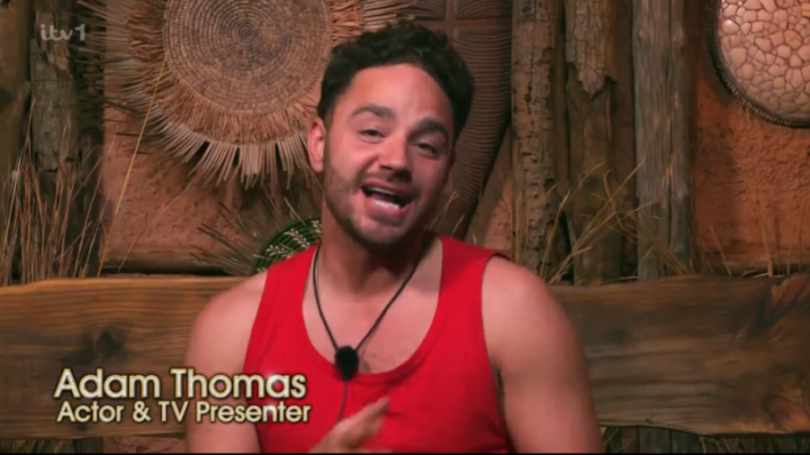 Adam Thomas, Actor and TV Presenter, speaking.