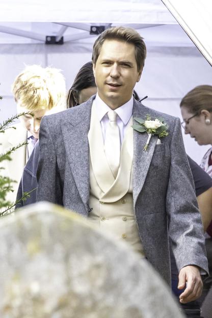 The Inbetweeners spoiler pics reveal one of the lads is getting MARRIED in new film – as snaps give first look at bride
