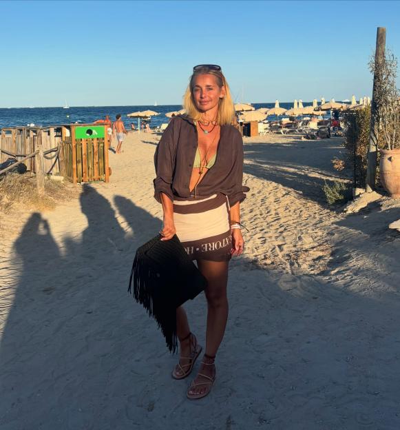 Louise Redknapp, 51, Turns Heads in Green Bikini on the Beach After Split from Toyboy Ex