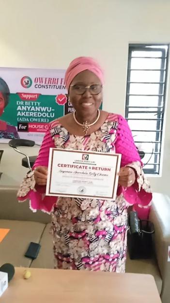 Betty Anyanwu-Akeredolu, Former Ondo First Lady, Secures LP Ticket for Imo in 2027!