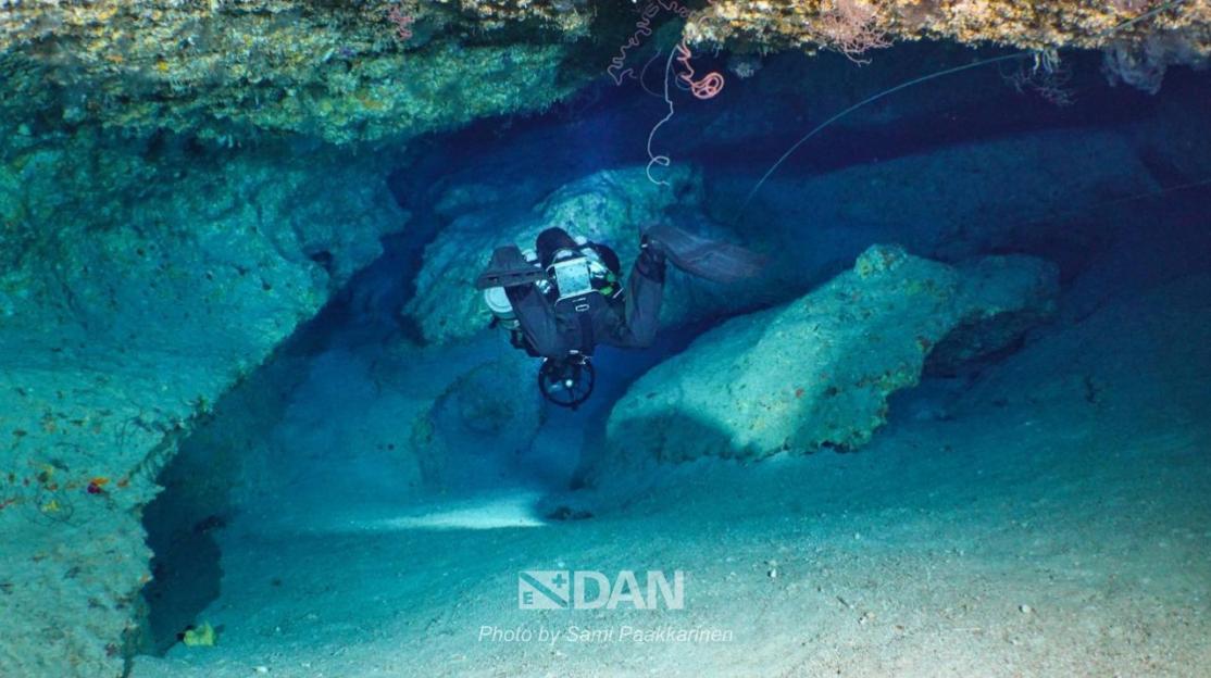 INSIDE DEATH CAVE First haunting pics of Maldives 'shark cave' where five divers & rescuer died - as investigators scour