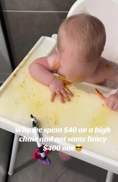 Discover My Ultimate Mum Hack: Say Goodbye to High Chair Scrubbing While Boosting Your Baby's Sensory Play!
