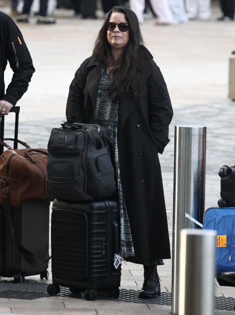EXCLUSIVE: *NO DAILYMAIL ONLINE* CALL FOR FEES - Remember Them?! 90s TV Stars - From Hit Show Charmed - Holly Marie Combs And Brian Krause, Arrive In Sydney Ahead Of Supanova - 18 Jun 2026