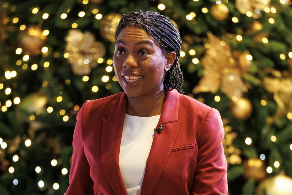 Conservative Leader Kemi Badenoch Gives A Speech on Welfare