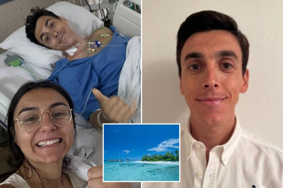 Honeymoon Horror: Newlywed Husband Shares His ‘Savage’ Shark Attack Experience and Hospital Selfie After Losing a Leg