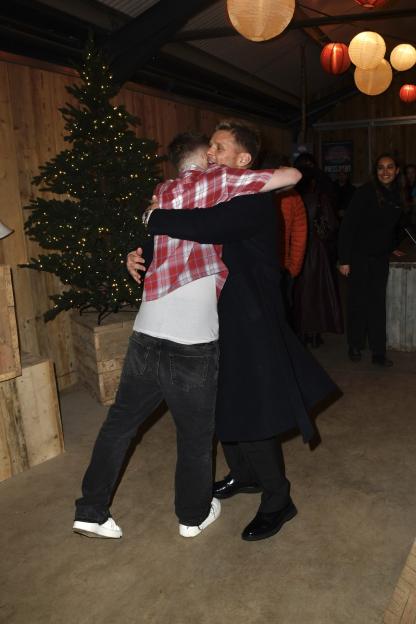 Jeff Brazier and Freddy share festive fun at Tulleys Christmas Light Festival 2025