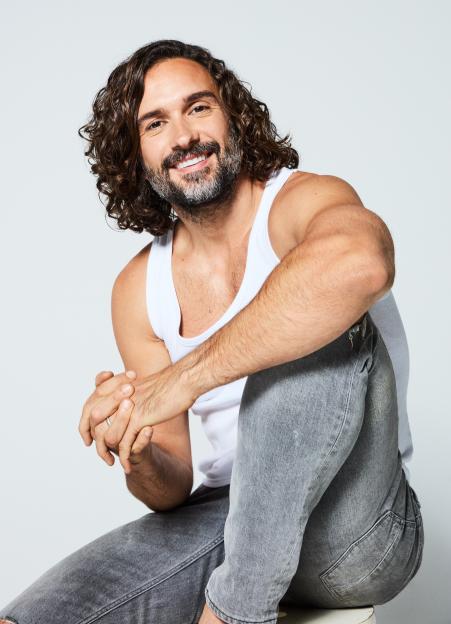 Joe Wicks smiling.