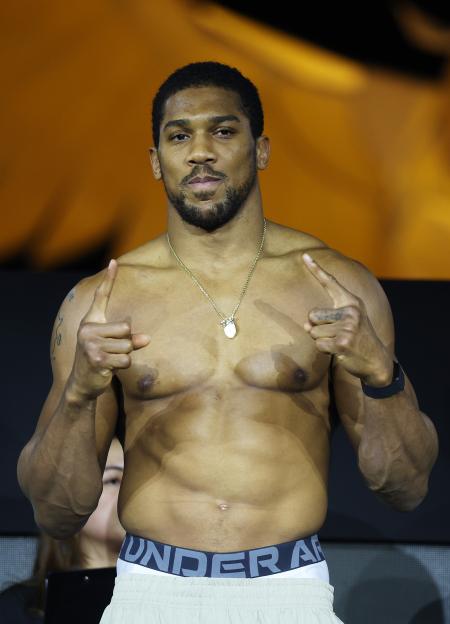 Anthony Joshua v Kristian Prenga: The Comeback - Weigh In