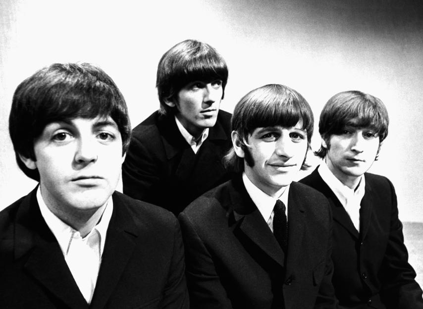The Beatles, from left: Paul McCartney, George Harrison, Ringo Starr, John Lennon.