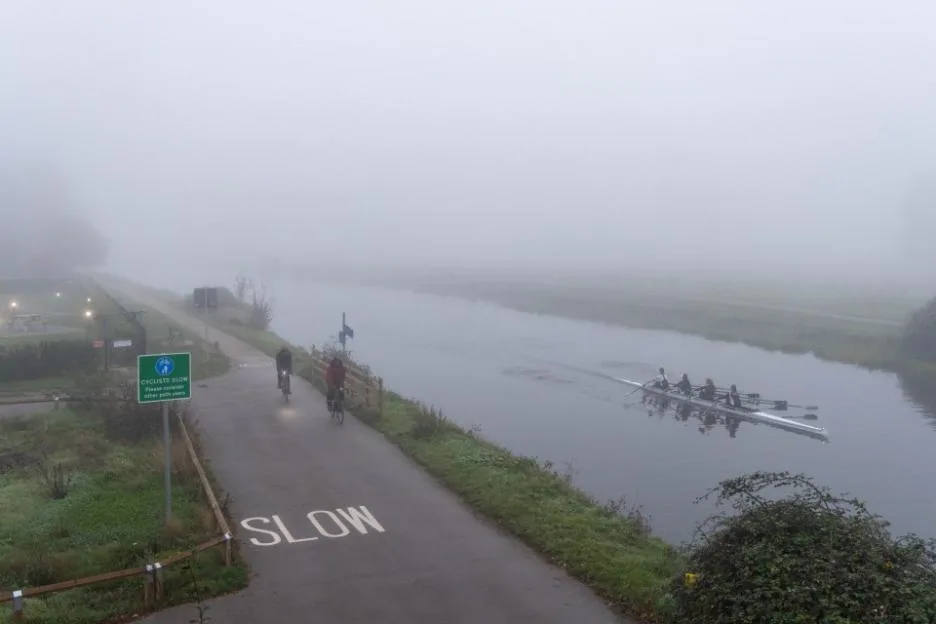 Weather foggy Camb