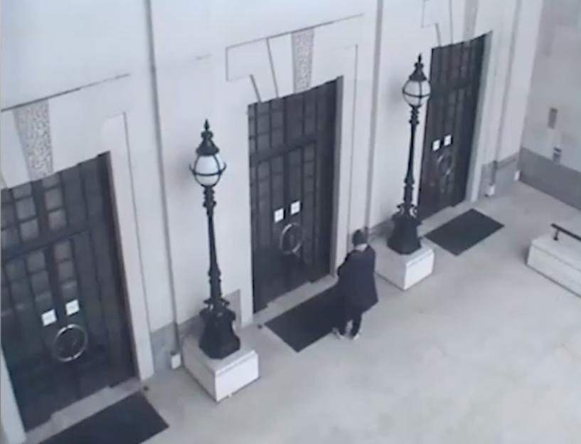 'Protester Drops Fake Dynamite Outside MI5 in Dramatic Asylum Bid Statement'