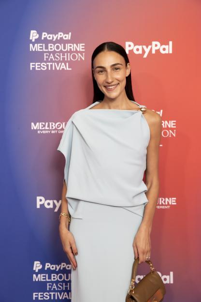 Tayla Broad at the Melbourne Fashion Festival 2025.
