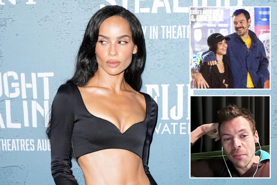 'Are Harry Styles and Zoe Kravitz the Perfect Match? Friends Worry Tour Could Challenge Their Romance'