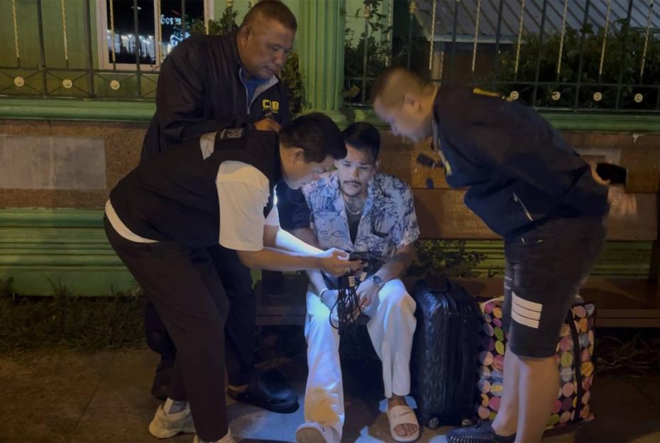 Bar host, 26, arrested over 'rape of British worker, 35, in hotel room' in Thailand