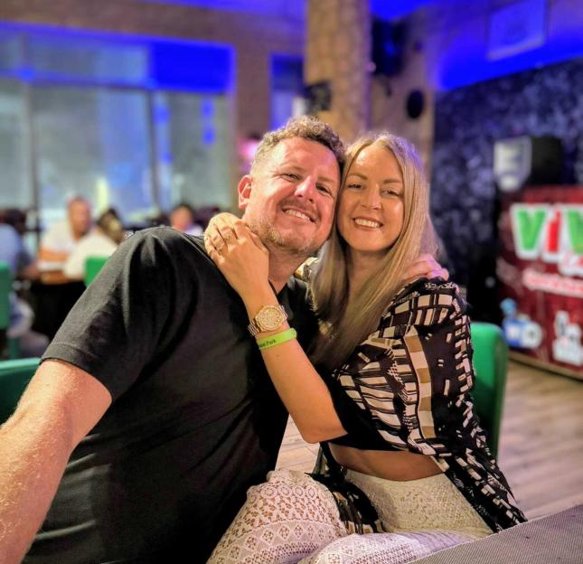 David Bolton and his wife Becca.