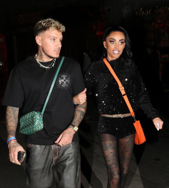 Katie Price And JJ Slater Leave Geordie Shore Launch Party In Style - 7 Jan 2025