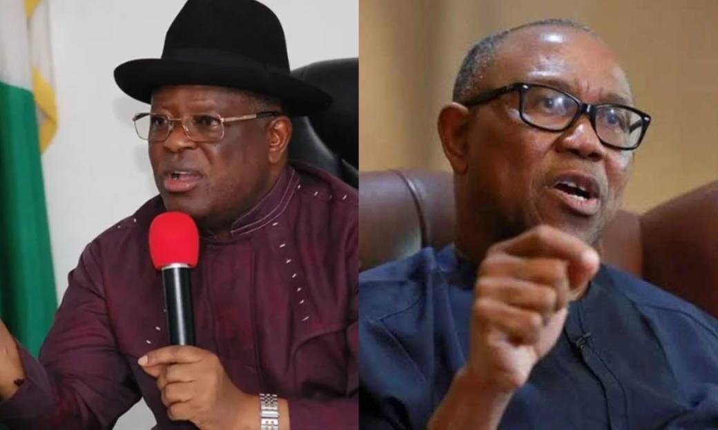 2027 Election: Umahi Challenges Peter Obi to a Public Debate!