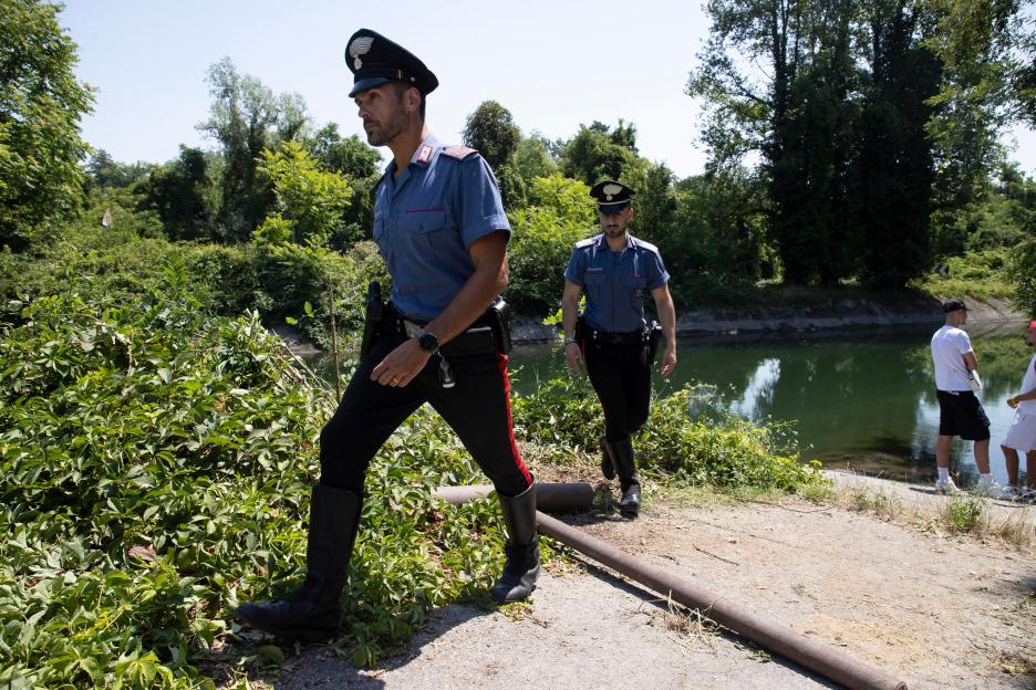 Senago - Vehicle with Nine Boys Ends up Off Road Overturns in the Villoresi Canal, Three Victims, Milan, Italy - 21 Jun 2026