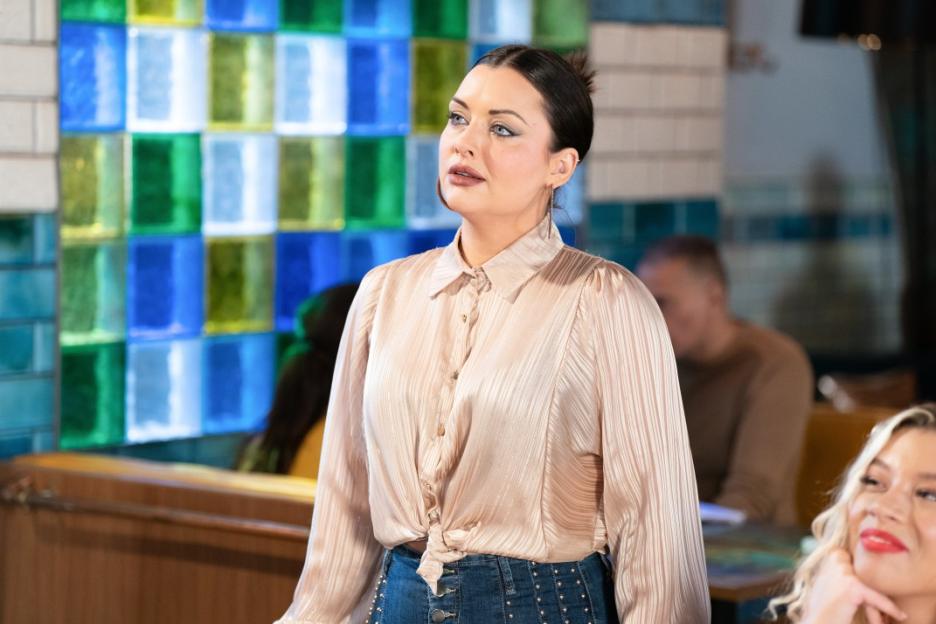 Shona McGarty as Whitney Dean in EastEnders.
