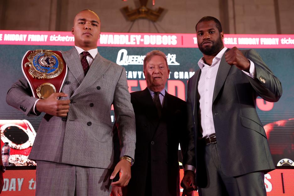 Fabio Wardley v Daniel Dubois - Press Conference - The Dutch Hall
