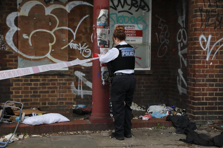 Counter-Terrorism Officers Investigate Latest Arson at Former Jewish Charity Site, Search for Suspect Underway