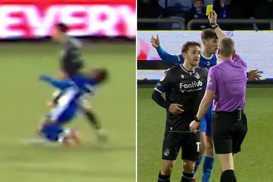 'Ex-Luton Captain Tom Lockyer Escapes Red Card Despite Controversial Elbow on Oldham Player'