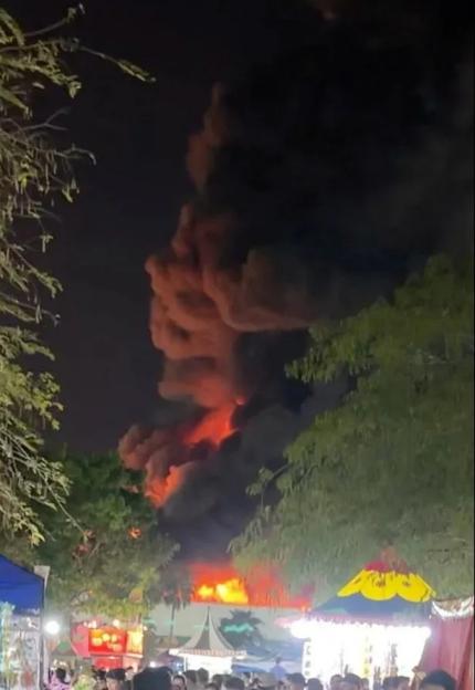 Tragic Blaze Claims Five Lives as Horrifying Footage Captures Panic at Packed Fairground