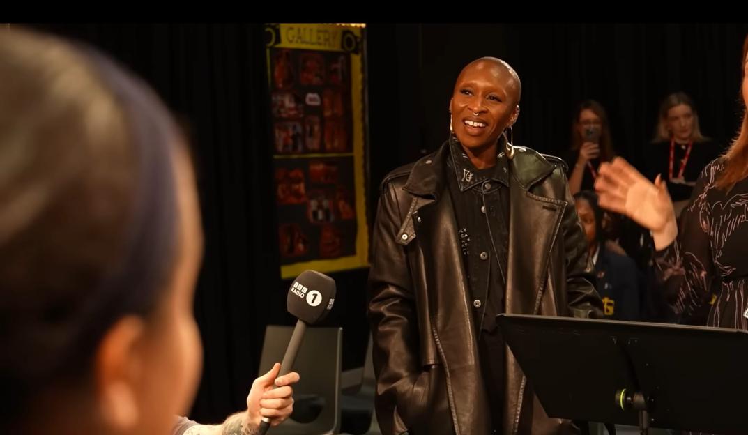 Cynthia Erivo Gets Emotional, Declares 'I Am Not Okay' During Visit to Her Old School in South London