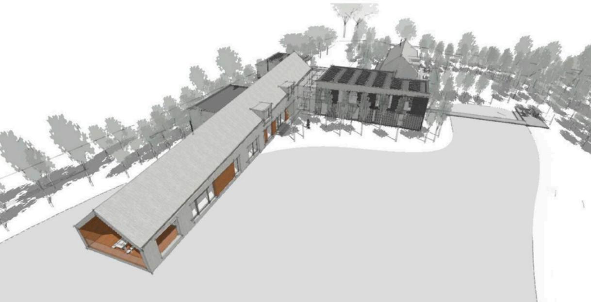 Illustration of plans for Beyonce and Jay-Z's new Cotswolds home.