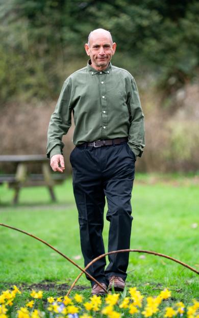 Grandad loses half his body weight after worrying he wouldn't see his 60s